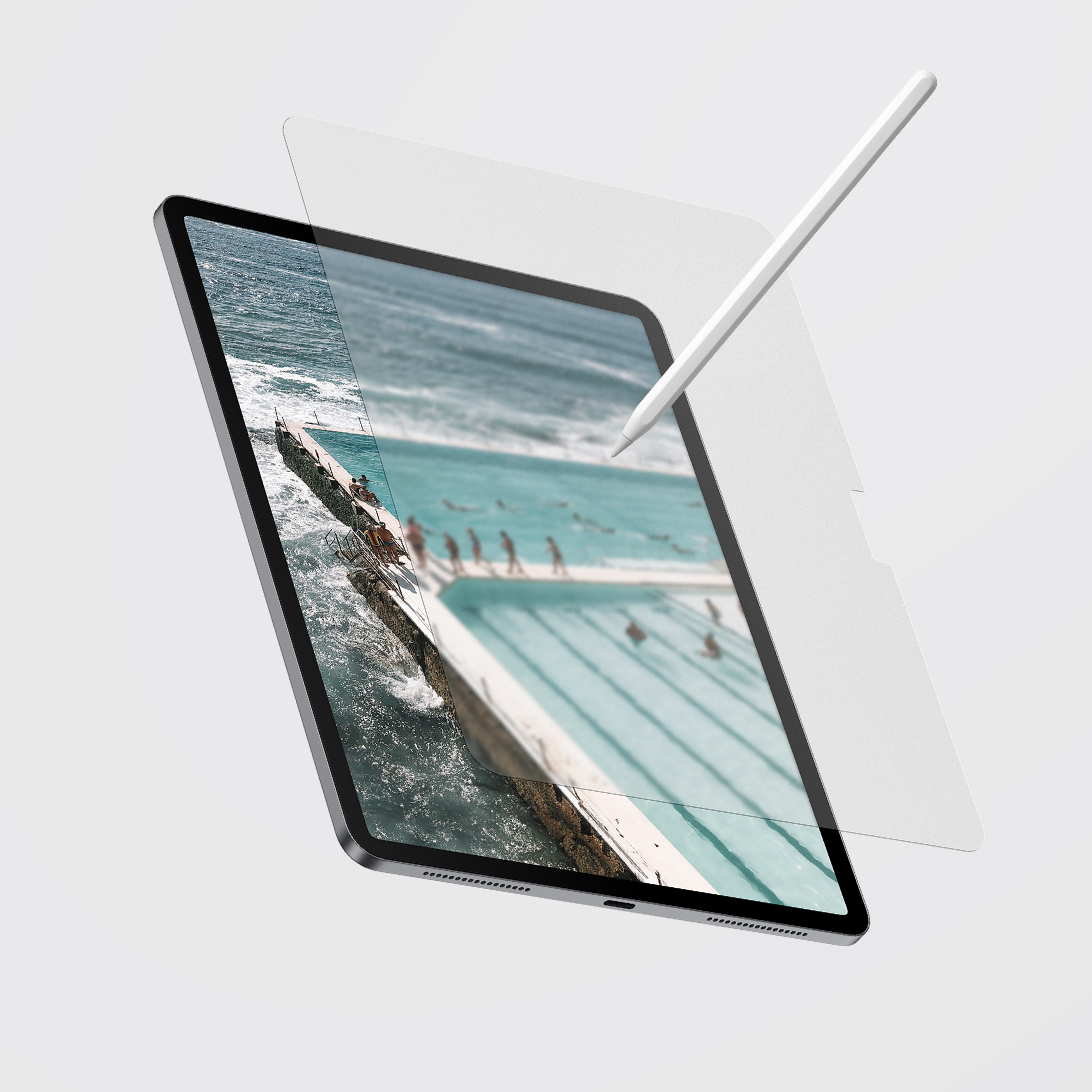 코커항균종이질감블루